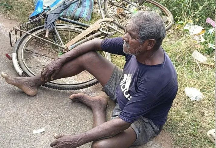 Cow-protector-catches-old-man