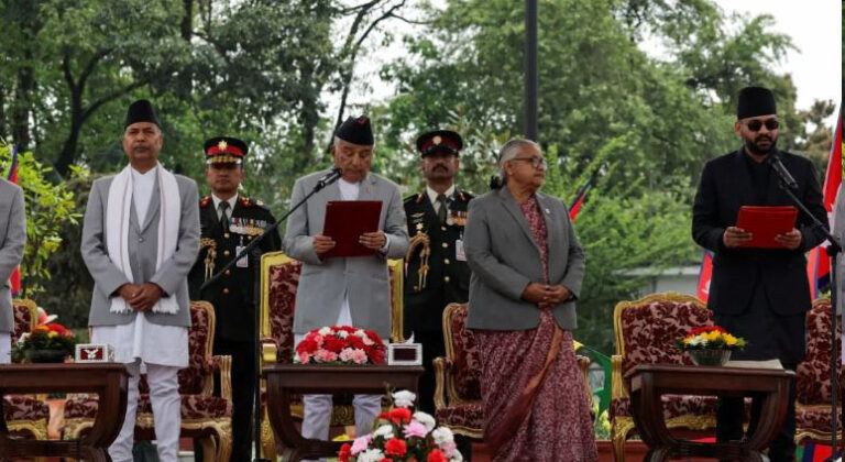 nepal-new-prime-minister-balen-shah-take-oath-in-presidential-palace