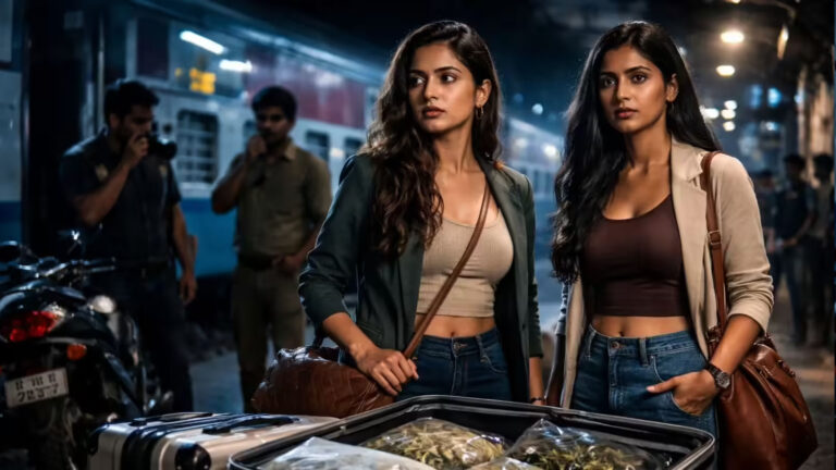 bhopal-m-com-women-arrested-ganja-trafficking-odisha-ac-first-class-train-luxury-luggage